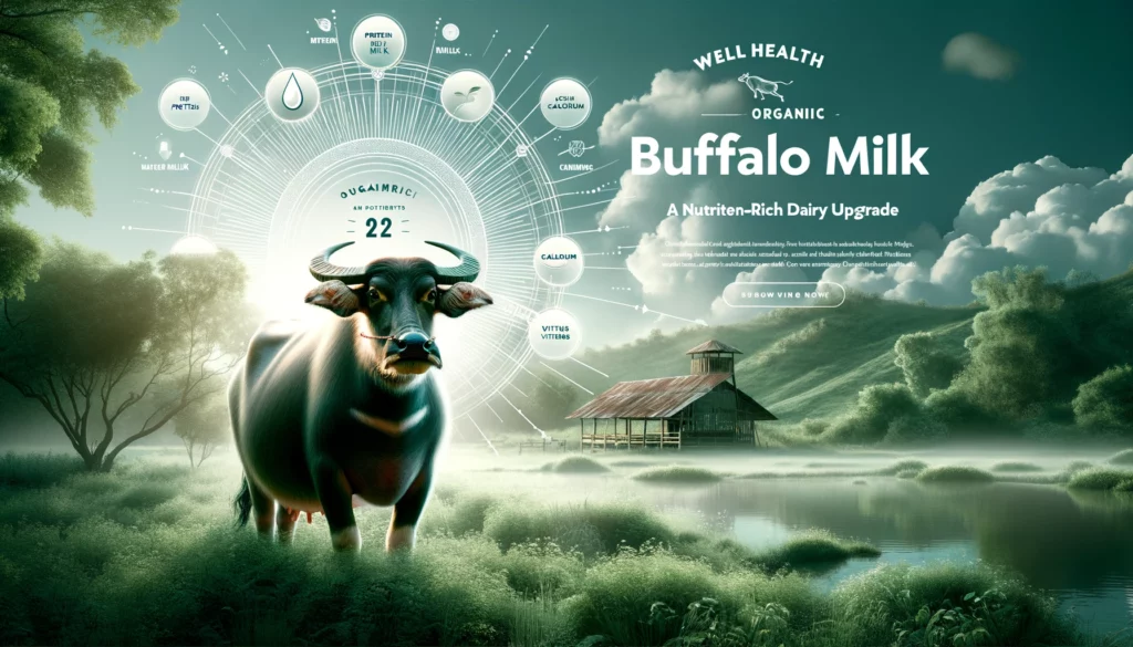 WellHealthOrganic Buffalo Milk: A Nutrient-Rich Dairy Upgrade
