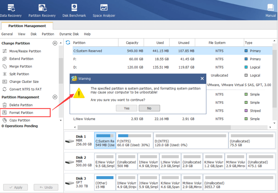 Startup Repair on MBR Disk